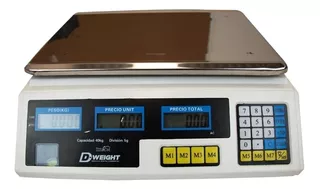 Báscula comercial digital Stay Elit D-Weight DGIT-01 40kg blanco