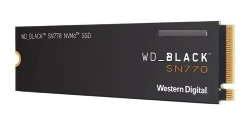 Disco Ssd Wd Sn770 2tb Black M2 2280 Nvme 5150mb/s Wds200t3x