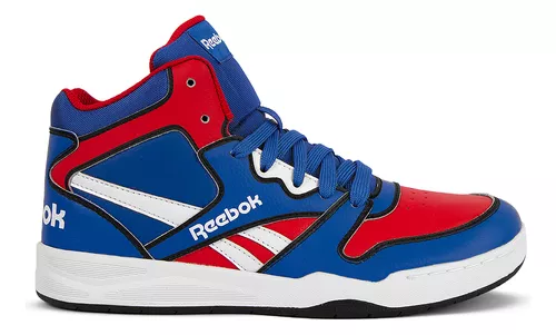 Zapatillas Reebok Bb4500 Court Azul Rojo Niño