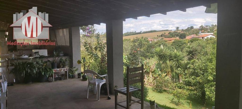 Ótima Chácara Com 04 Dormitórios, Linda Vista, Jardim, Pomar, Bairro Com Internet A Fibra, À Venda, 1300 M² Por R$ 290.000 - Rural - Pinhalzinho/sp - Ch0904