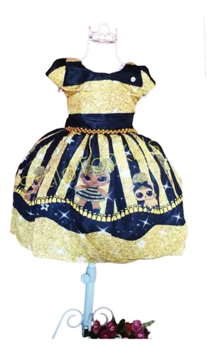 Vestido lol queen bee 2025 mercado livre