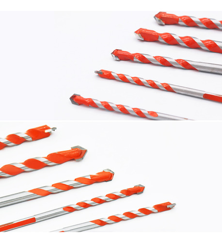 Conjunto De Brocas Helicoidais Multifuncionais Para Vários S