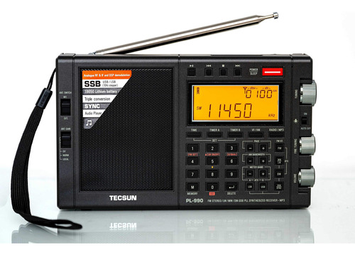 Tecsun Pl990 - Radio Digital De Onda Corta Am/fm Con Recepci