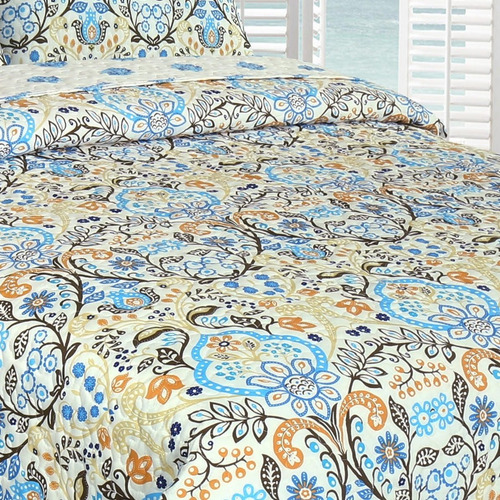 Cubrecama Quilt Cover C/funda Reversible - Twin Cádiz - D 2