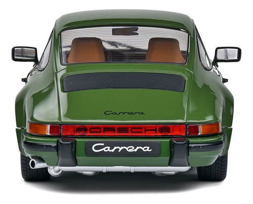 Miniatura Carro Porsche 911 Sc 1978 1:18 Solido Verde