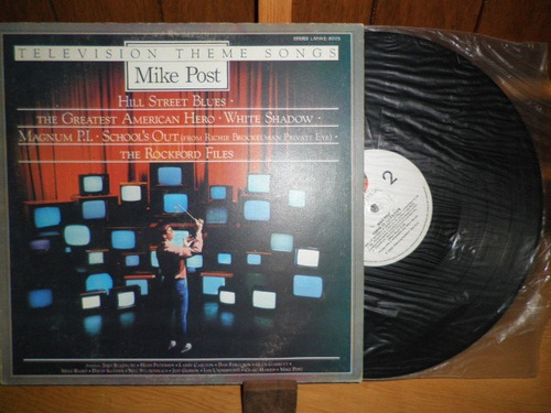 Television Theme Songs - Mike Post - Elektra - Lp 33 Rpm