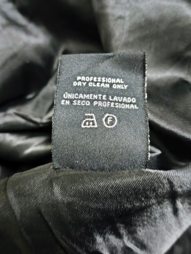 Abrigo Gabardina Negra Para Hombre (excelente Calidad) (Usado)