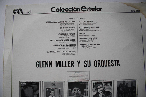 Disco Vinil Glenn Miller Orchestra Coleccion Estelar (Usado)