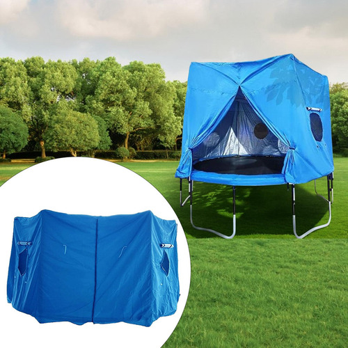 U Tienda De Campaña Para Trampolín, Toldo Azul 8ft 6 Polos