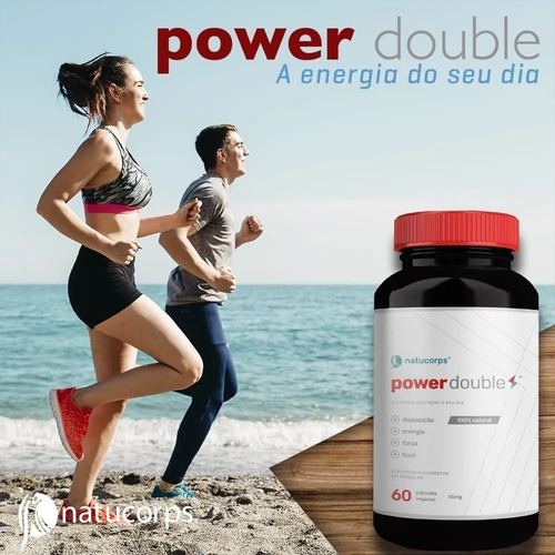 Power Double Natucorps Ação Energizante