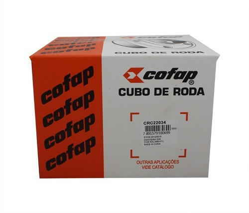 Cubo Roda Dianteiro Direito Com Rolamento Etios 2013 Cofap