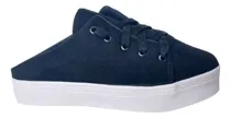 Comprar Tênis Mule Flat Form Feminino Modelo Calce Fácil Cadarço