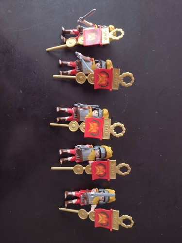 Playmobil Tropa De Romanos Insignia