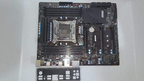 Tarjeta Madre Msi X99a Raider Lga 2011-3 Ddr4 Soporte Ecc (Usado)