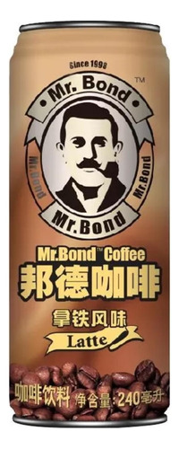 Café Estilo Latte - Mr Bond - 240 Ml. Origen China.