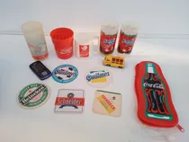 Comprar Lote Vasos Coca Cola Cartuchera Camión, Posa Vasos Y Otros