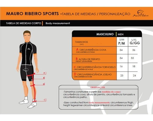 Imagem 2 de 2 de Pernito De Inverno Felpado Mauro Ribeiro (par)
