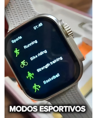 Smartwatch Feminino Smartwatch 7 Pulseiras Gold Com Carregamento Sem Fio Mede Batimentos Mede Pressão Relogio Inteligente Mede O Sono Tira Foto Atende Ligações Recebe Notificações