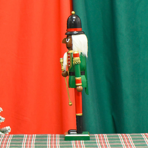 Escultura De Cascanueces Navideños De 15,7 Pulgadas, Adorno