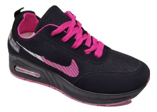 por favor no lo hagas Nuevo significado techo Zapatos Nike Air Max Fashion Damas Elite Zoom Negro Fucsia | MercadoLibre