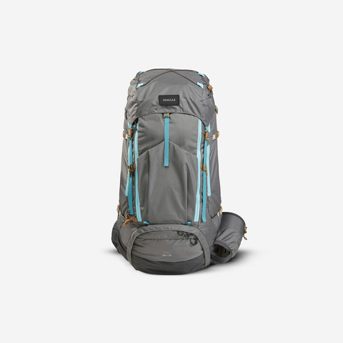 Mochila De Trekking Para Mujer 55+10 l Mt500 Air Gris Forcla