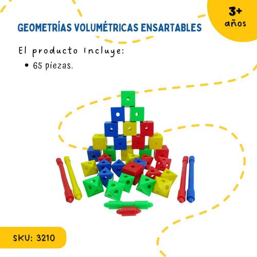 Geometría De Ensarte Niños - Material Didáctico