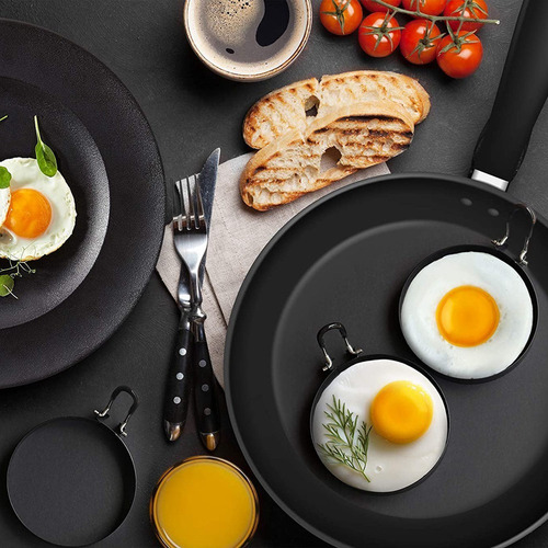 Paquete De 4 Aros Para Cocinar Huevos, Molde Para Panqueques