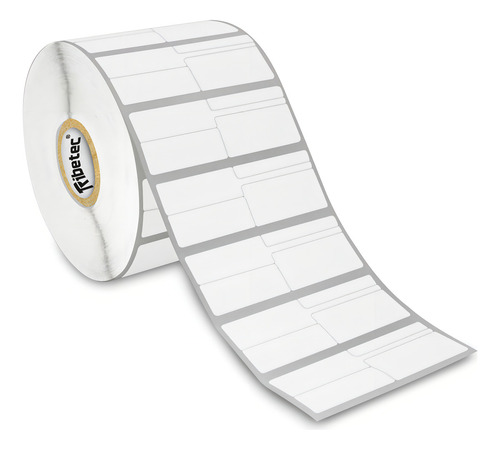 5 Rollos Etiqueta Joyería 63x22 Mm Térmica Plástica 1500 C u Color Blanco