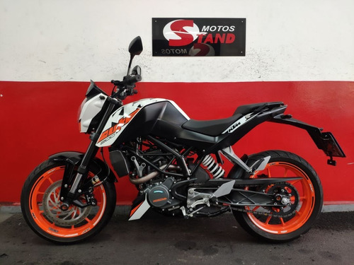 Ktm Duke 200 2019 Branca Branco
