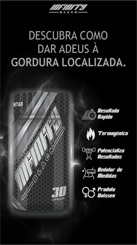 1 - Infinity Black Fórmula Avançada-30 Cápsulas