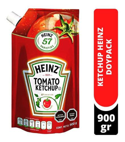 Ketchup Heinz Doypack 900g