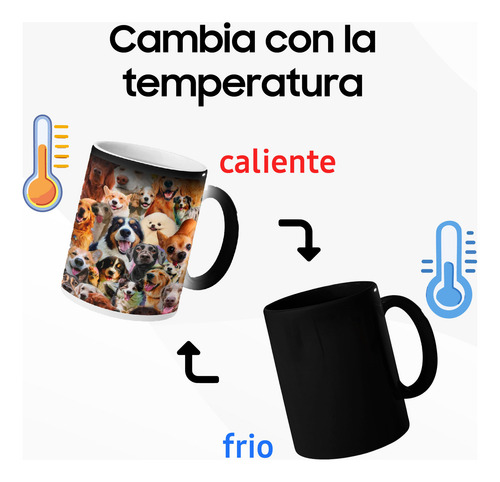 Taza Grande Café Y Té Personalizada Ceramica Resistente Taza Mágica