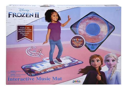 Tapete Musical Interactivo Disney Frozen/ Minnie/ Paw/pistas Color Frozen Lila