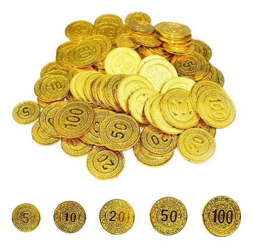 . Conjunto De Moedas De Ouro 2.5-3.7 Cm Ouro 2.5-3.7 Cm
