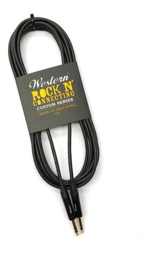 Cable Plug Plug Trs Balanceado 1,5mts Western Ptrs15