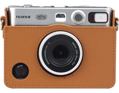 Wogozan Funda Para Cámara Fujifilm Instax Mini Evo De Piel S
