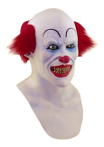 Màscara Scary Clown Payaso Sonriente Terror Halloween