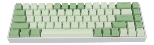 Teclado Usb C Con Cable, 68 Teclas, 60% Mecánico, Retroilumi