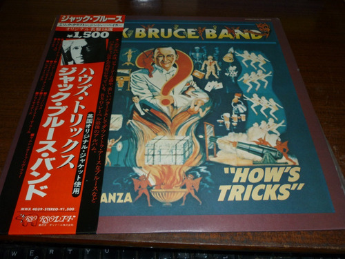 Jack Bruce Band Hows Tricks Vinilo Japones Impecable