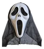 Comprar Máscara Do Pânico Com Capuz Festa Fantasias Halloween Terror