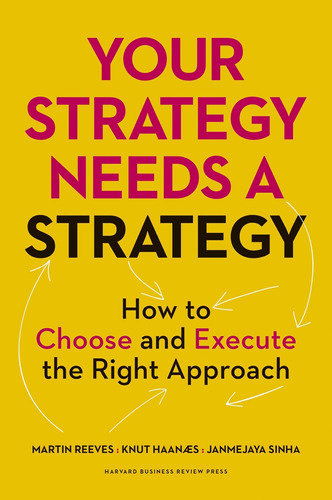 Libro Your Strategy Needs A Strategy-martin Reeves-inglés