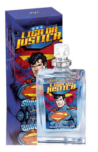 Desodorante Colônia Liga Da Justiça Superman Jequiti 25 Ml