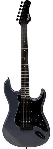 Guitarra Strato Tagima Sixmart Cinza Metálico Hss C/ Efeitos