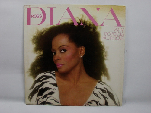 Vinilo Diana Ross Why Do Fools Fall In Love Canadá Ed 1981