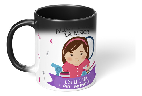 Taza Magica Cambia Color Aqui Toma La Mejor Estilista