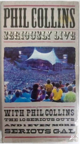 Phil Collins - Seriously Live In Berlin Importado Usa Vhs