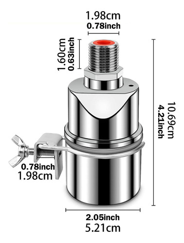 Válvula De Agua Automática Válvula De Flotador De Bola