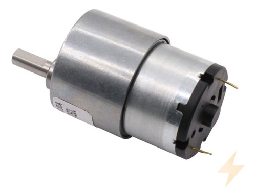 Motor Dc 37mm Con Caja Reductora 12v Dc De 60-120-280-620rpm