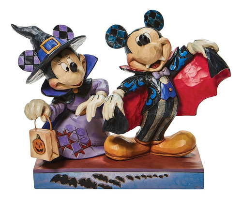 Enesco Disney Traditions Por Jim Shore Bruja Minnie Y Vampir