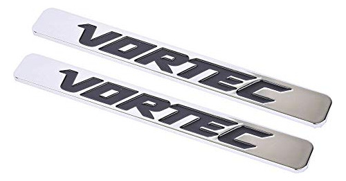 2 Emblemas Vortec Compatibles Con Chevrolet Silverado G